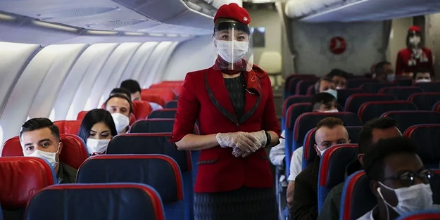 Bazı uçuşlarda maske zorunluluğu kalkıyor!