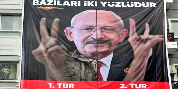 'Bazıları iki yüzlüdür' İşte günün sanatsal çalışması