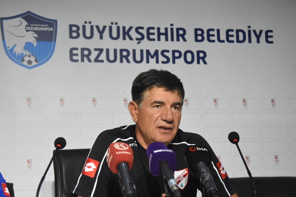 BB Erzurumspor - Boluspor maçının ardından 