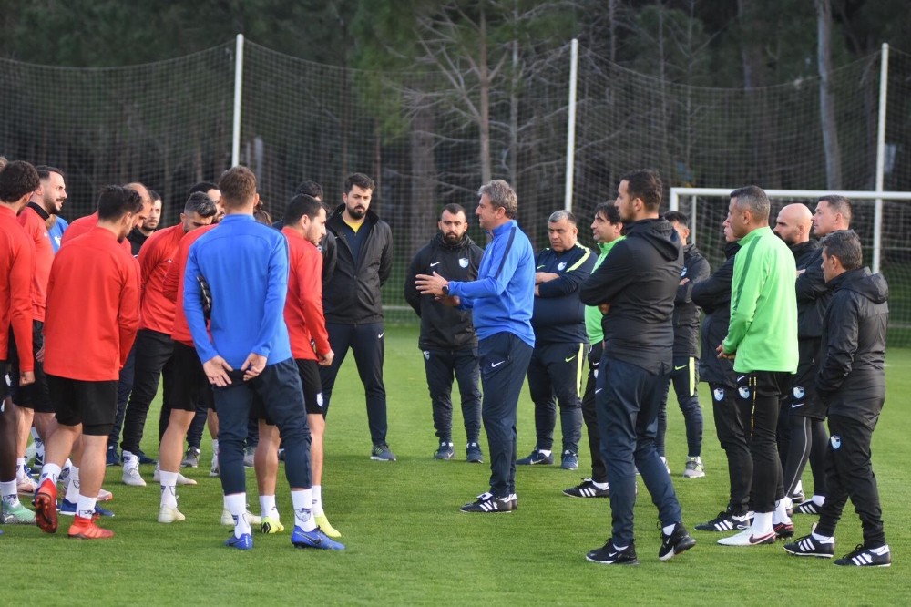 BB Erzurumspor, Antalya Belek’te kampa girdi 