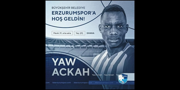 BB Erzurumspor, Jaw Achka’yı süresiz kadro dışı bıraktı! Suç duyurusunda bulunacaklar