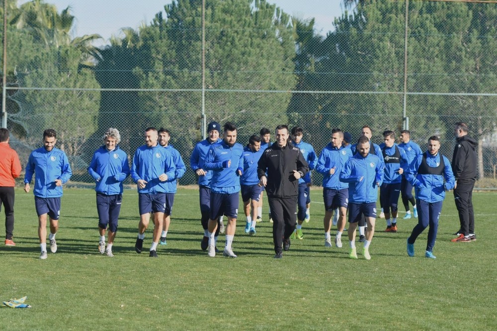 BB Erzurumspor kinci yarı hazırlıklarını Antalya’da sürdürüyor 