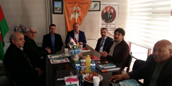 Haydar Aliyev Lisesi yöneticilerinden Asimder’e ziyaret