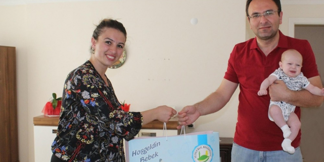 Hoşgeldin bebek projesi mutlu ediyor