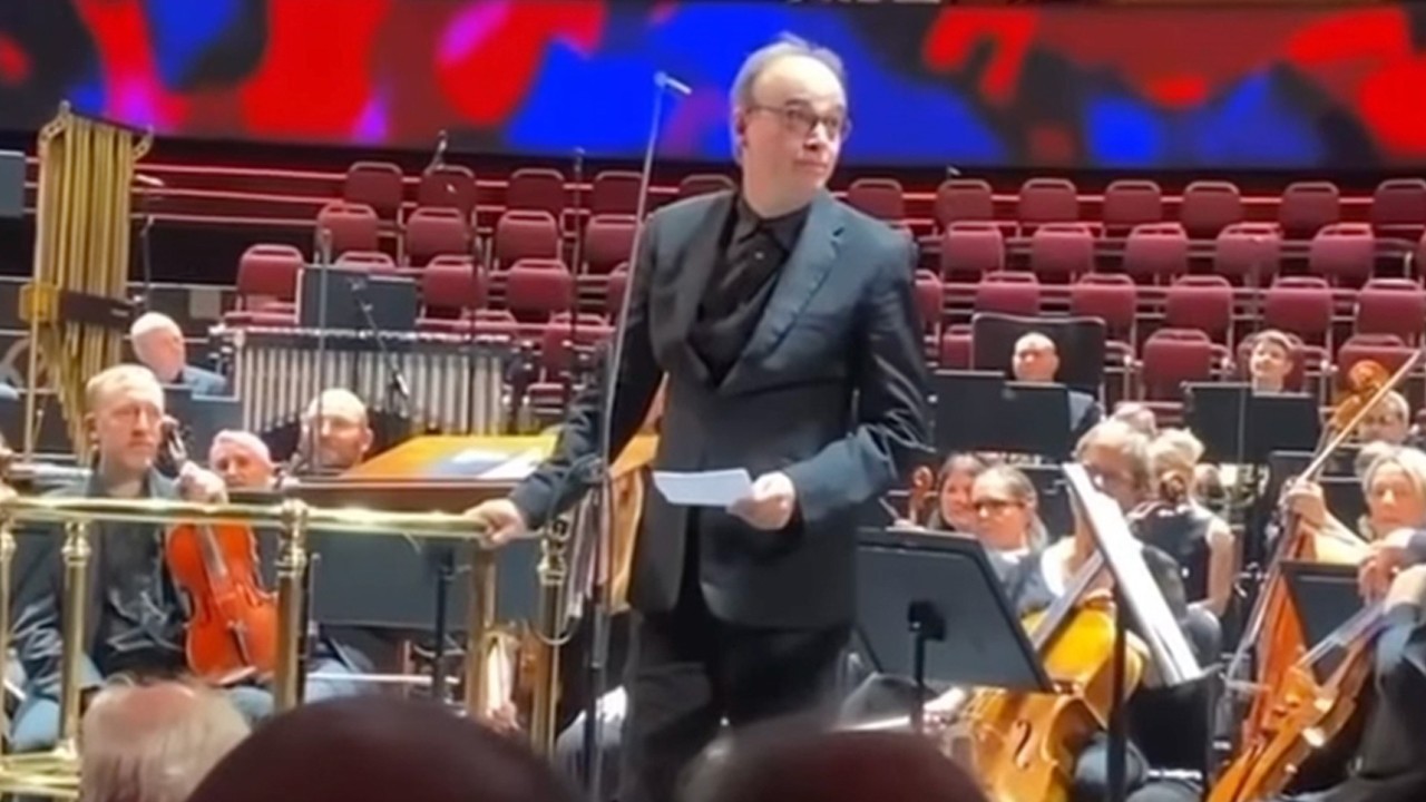 BBC orkestra şefinden sahnede isyan: "Gazze'deki acıyı durdurun"