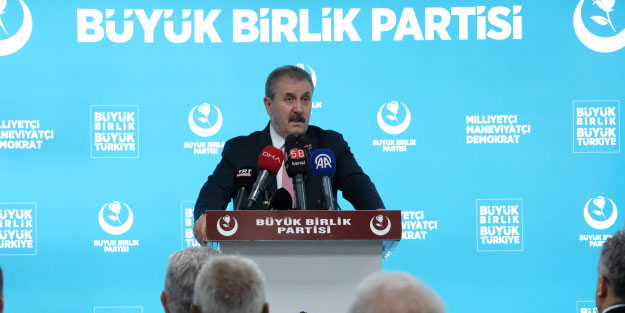 BBP Genel Başkanı Mustafa Destici'den asgari ücret açıklaması: Tartışmaya gerek yok