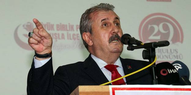 BBP Lideri Destici'den hadsiz Derya Büyükuncu'ya tepki!