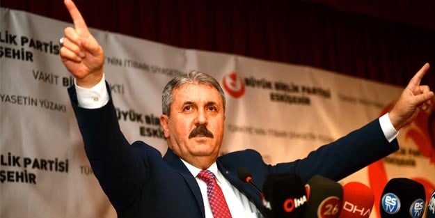 BBP lideri Destici'den kayyum açıklaması: Van Belediyesi'nde çalışıyor maaşı Çukurca'dan çekiyor