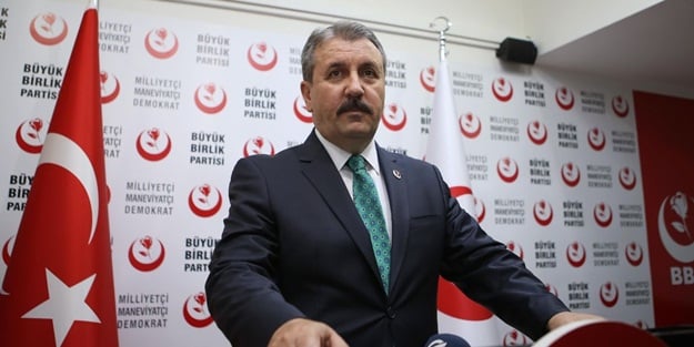 BBP Lideri Destici'den kritik Ayasofya çıkışı