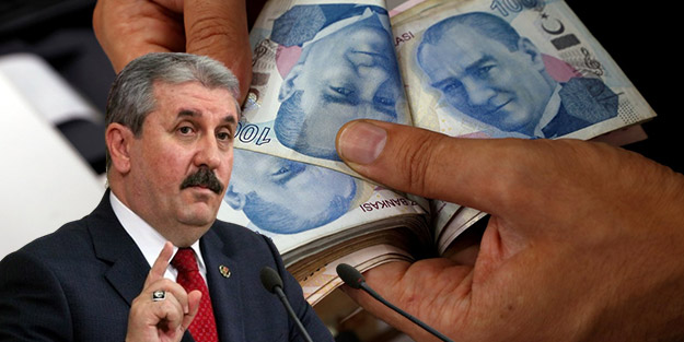 BBP Lideri Mustafa Destici'den asgari ücretle ilgili gündeme oturacak çıkış: Duyumuma göre rakam bu