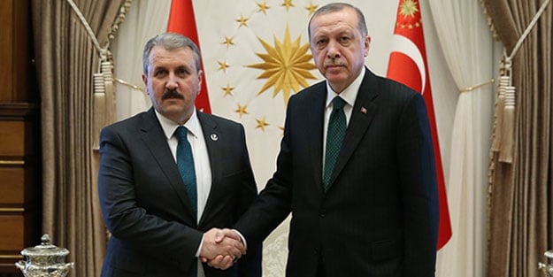 BBP'den AK Parti'nin adayına destek