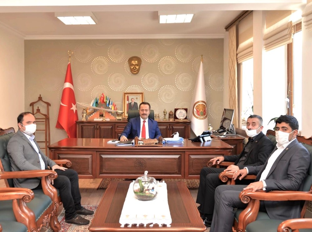 BBP’den Vali Şentürk’e ziyaret 