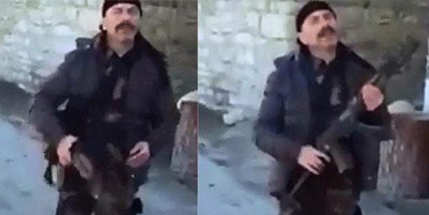 BBP'li başkan kendini böyle görüntüledi!