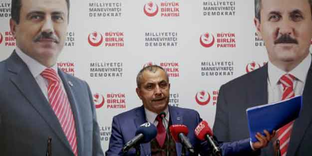 BBP'li isimden Cumhur İttifakı'na skandal sözler!