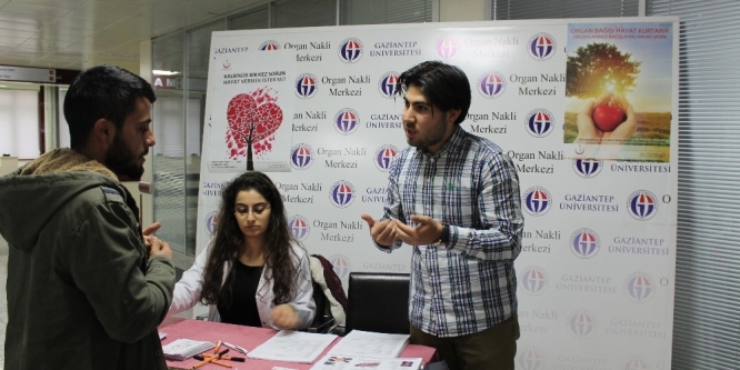 Gaziantep’te organ bağışı kampanyasına destek