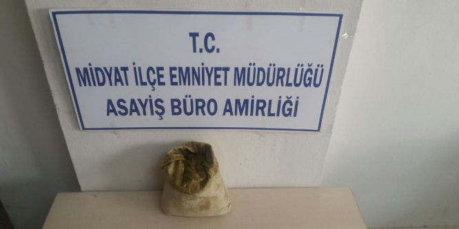 Midyat’ta uyuşturucu operasyonu