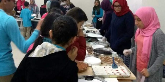 Öğrencilerden örnek hareket