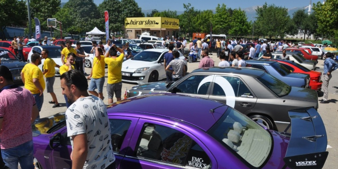 Modifiye tutkunları İnegöl’de buluştu