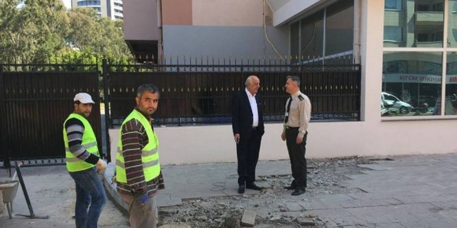 İskenderun’da caddeler ve kaldırımlar yenileniyor