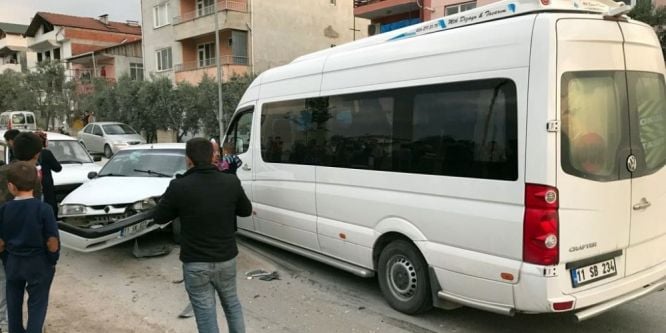 Bilecik’te zincirleme trafik kazası