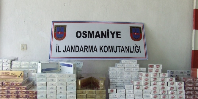 Yolcuların çuvalından 5 bin 500 paket kaçak sigara çıktı
