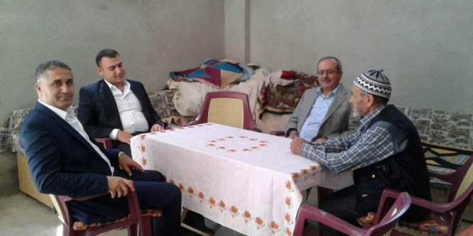 Aslanapa’da şehit ailelerine ziyaret