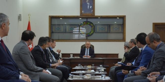 Erzurum’da kaymakamlar toplantısı yapıldı
