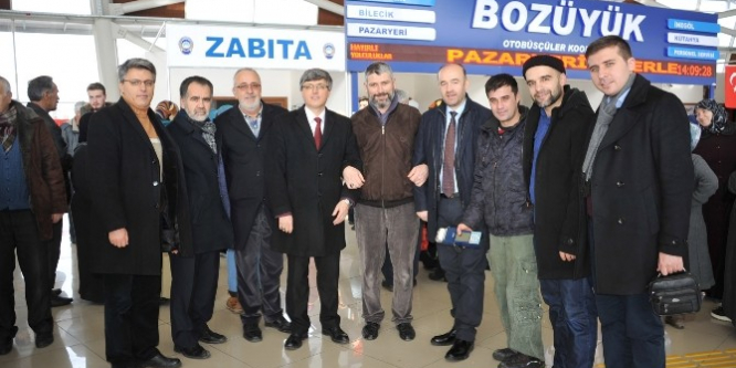 Bozüyük’ten 13 kişi daha kutsal topraklara gitti