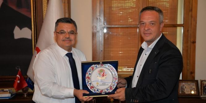 Başkan Yağcı’ya AK Parti teşkilatından ziyaret