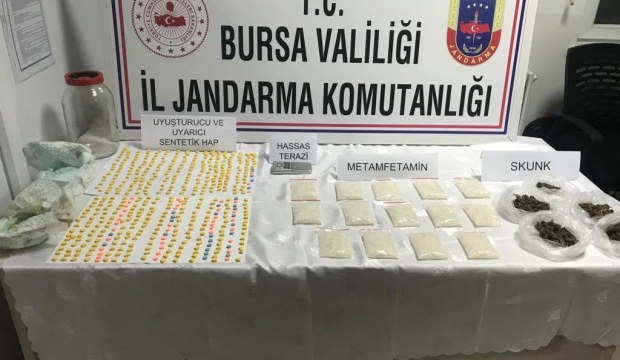 Bebek bezinden uyuşturucu çıktı