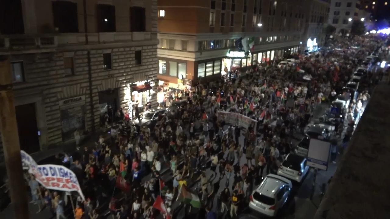 Bebek Katili İsrail'e Karşı İtalya'da Dev Protestolar