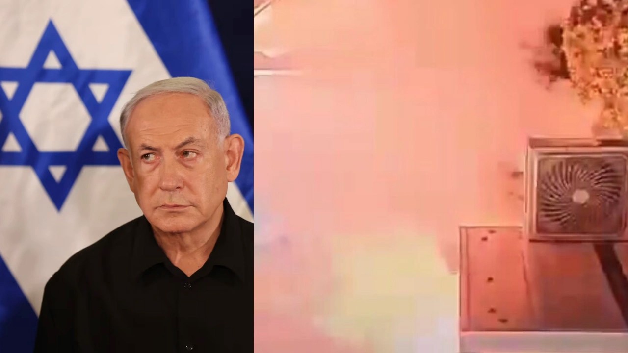 Bebek katili Netanyahu'nun evine fişekli saldırı
