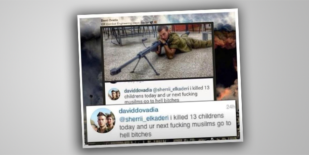 Bebek katili siyonistler kudurdu