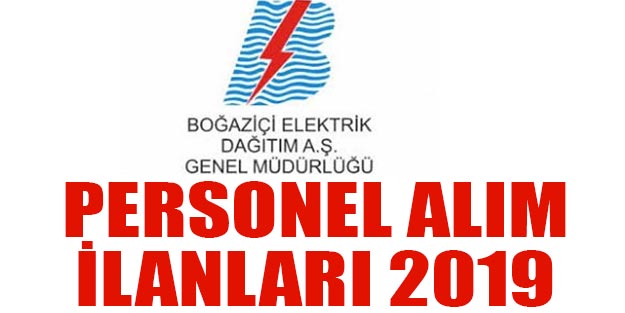 BEDAŞ personel alımı 2019