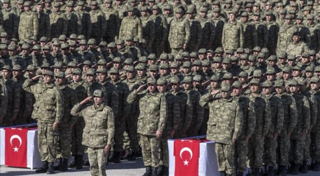 Bedelli askerler için yemin töreni yapıldı