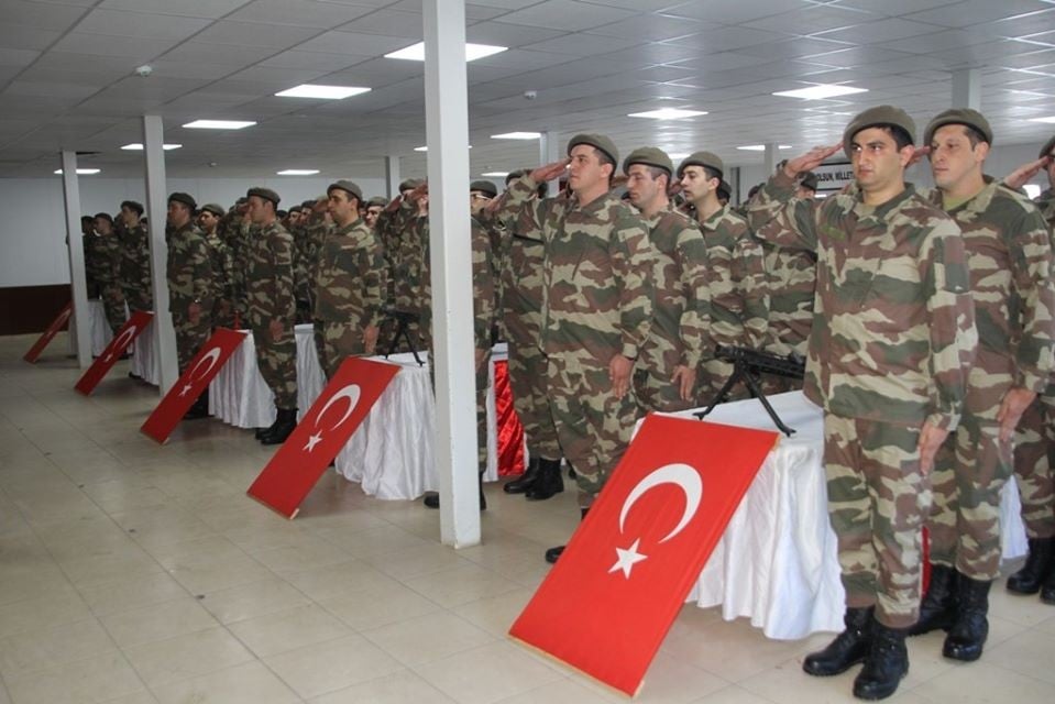 Bedelli askerler yemin etti 