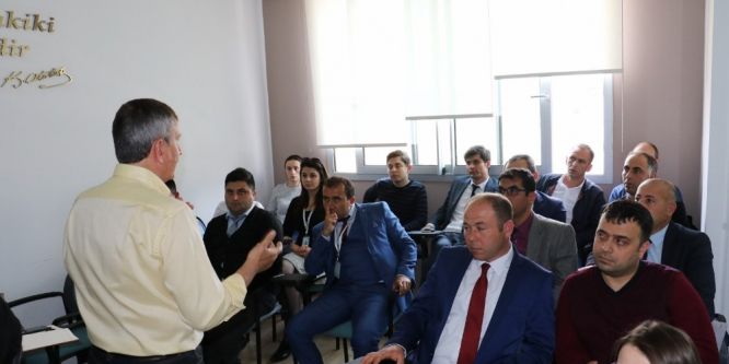 Belediye personeline iş sağlığı eğitimi