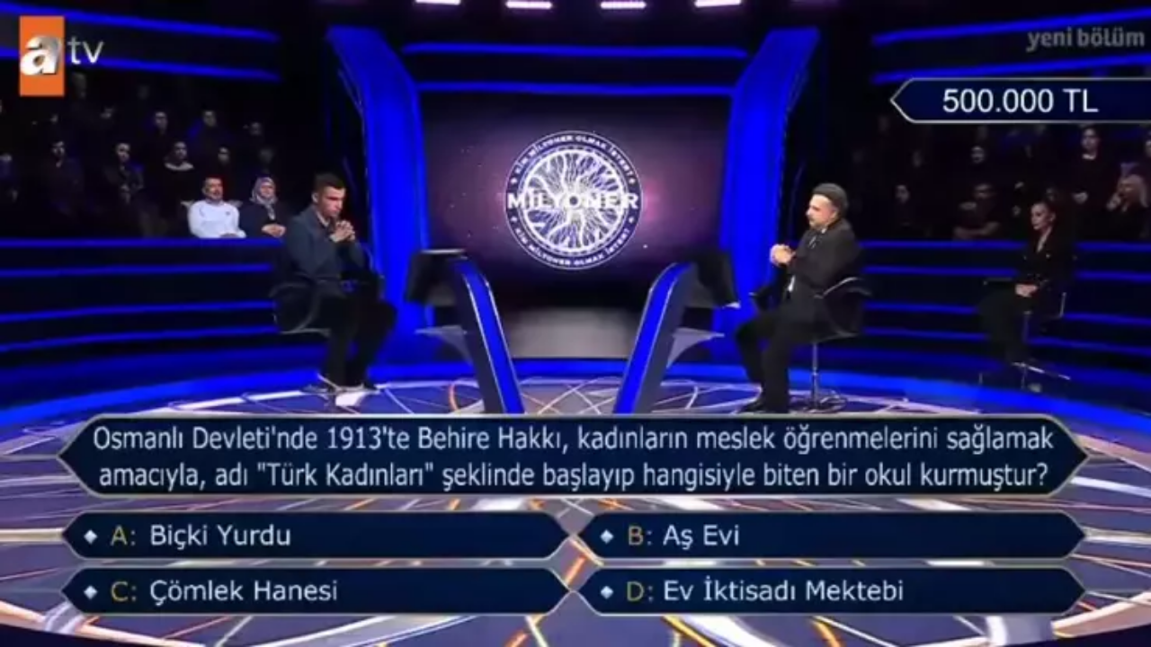 Behire Hakkı kim, hangi okulu kurdu? Milyoner’de soruldu