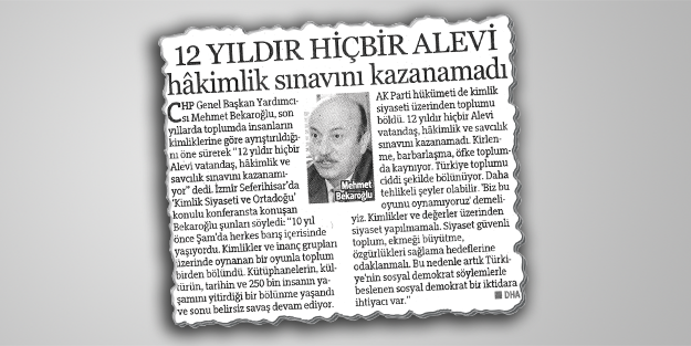 Bekaroğlu'ndan büyük bühtan