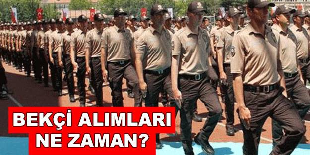 Bekçi alımı 2022 başvuruları başladı mı, başvuru nasıl yapılır? 2022 bekçilik yazılımı deneme sınavı ne zaman?