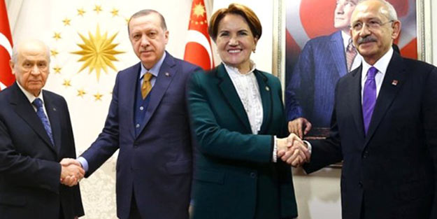 Beklenen rakamlar geldi! Birinci sırada Cumhurbaşkanı Erdoğan var
