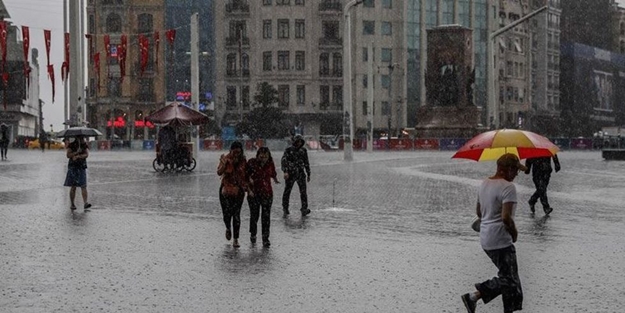 Beklenen yağış başladı: 3 gün devam edecek