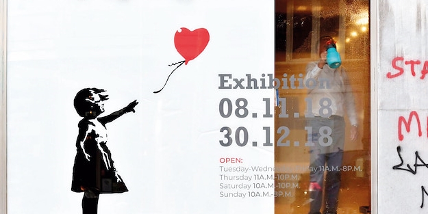 Banksy’e el koydular! Sebebi ise...