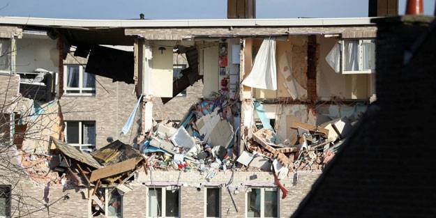 Belçika'da binada patlama: 4 ölü