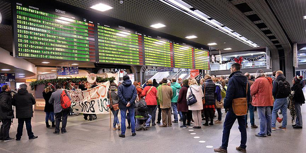Demiryolu işçilerinden 2 günlük grev!