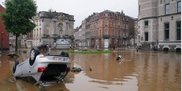 Belçika'da sel felaketi! Ölü sayısı yükseldi