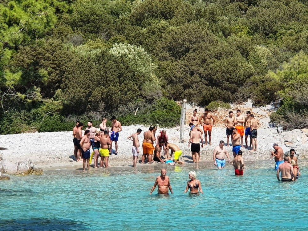 Belçikalı turisti kurtarmak için seferber oldular 