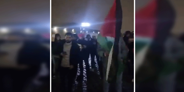 Belçikalılar İsrail'e gönderilecek silahları engellemek için limanda!