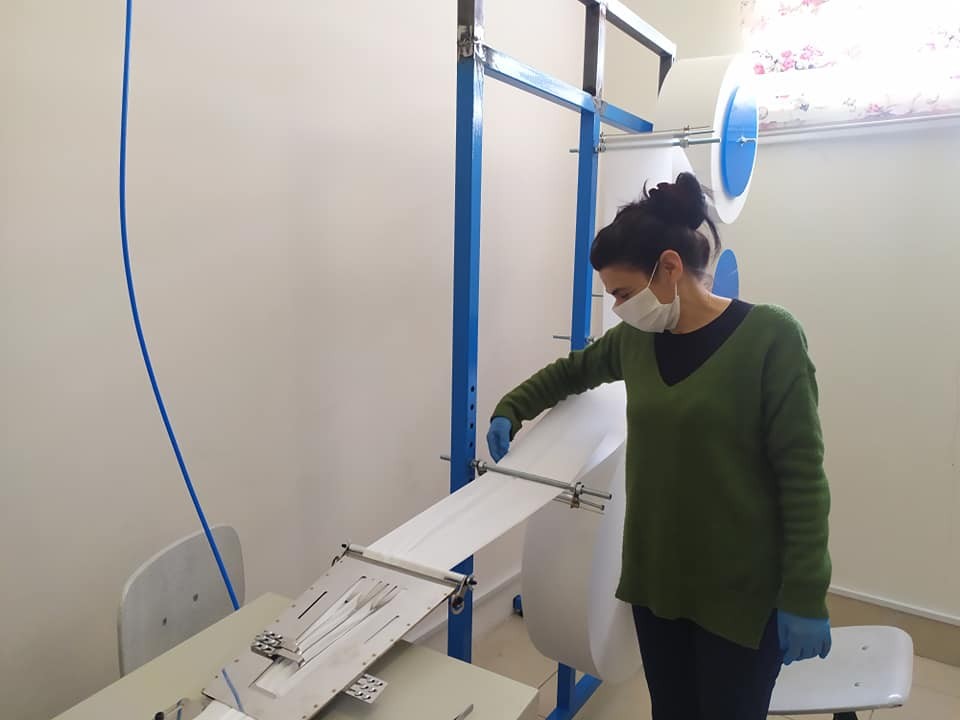 Belediye 81 bin maskeyi teslim etti 