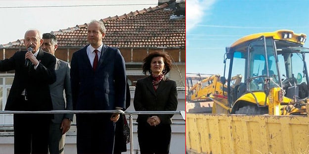 Belediye AK Parti'ye geçince iş makinelerini geri istediler!